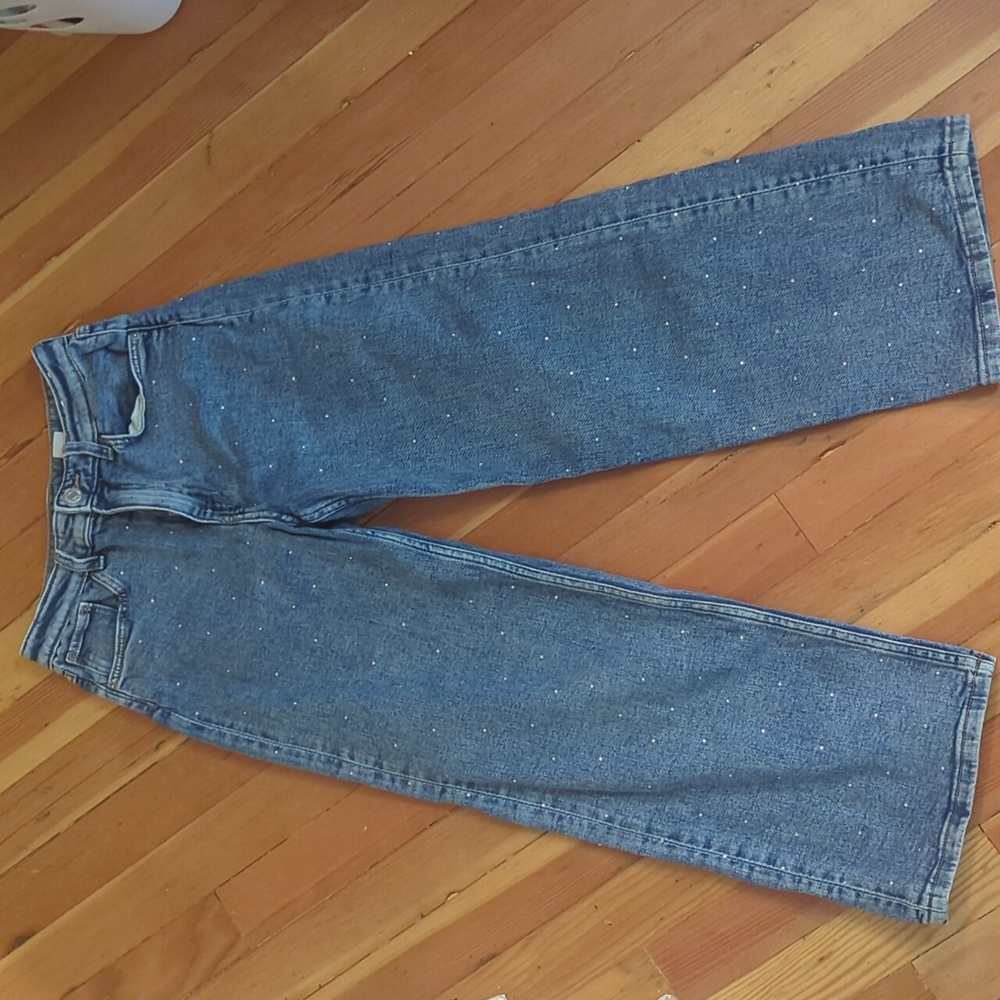 Girls US size 10 H&M bejeweled jeans